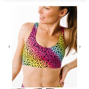 Zyia Rainbow Light andTight strappy Bra